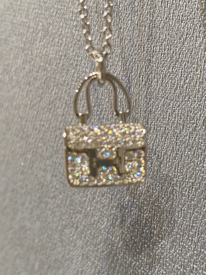 [Select]CONSTANCE PEDANT DIAMOND NECKLACE
