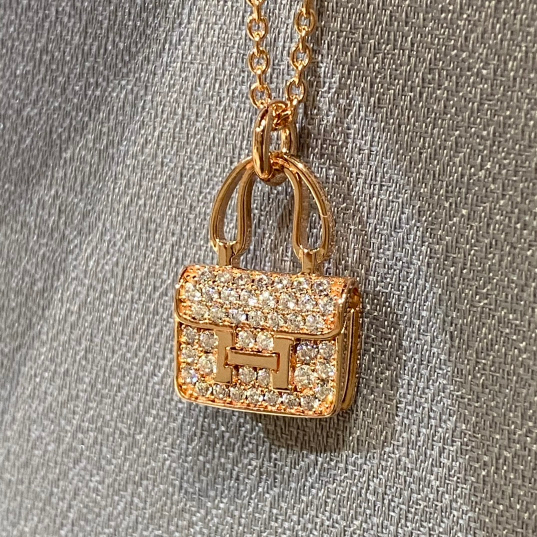 [Select]CONSTANCE PEDANT DIAMOND NECKLACE