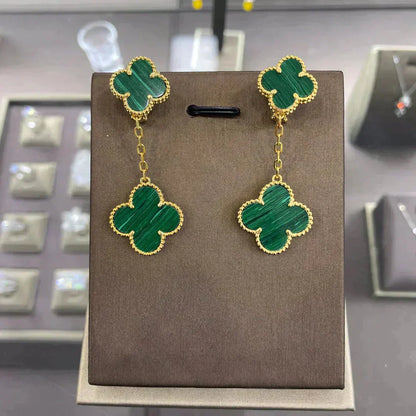 [Select]CLOVER 2 MOTIFS  EARRINGS (MULTIPLE CHOICESC