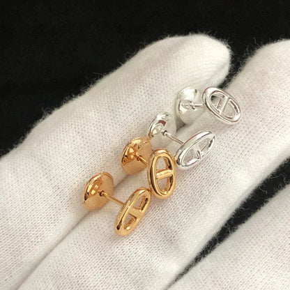 [Select]CHAINE SMALL EARRINGS GOLD AND SILVER