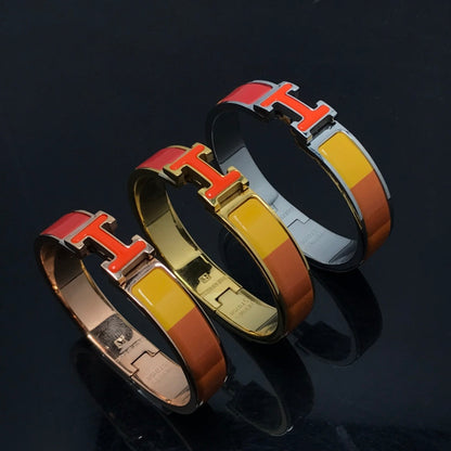 [Select]H BRACELET ORANGE RAINBOW CERAMIC