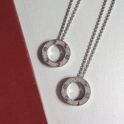 [Select]LOVE NECKLACE ADJUSTABLE SILVER