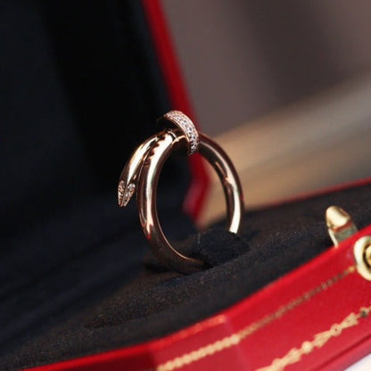 [Select]JUSTE RING 2.65MM PINK GOLD DIAMOND