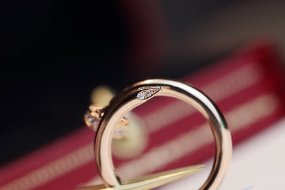 [Select]JUSTE RING 2.65MM PINK GOLD DIAMOND