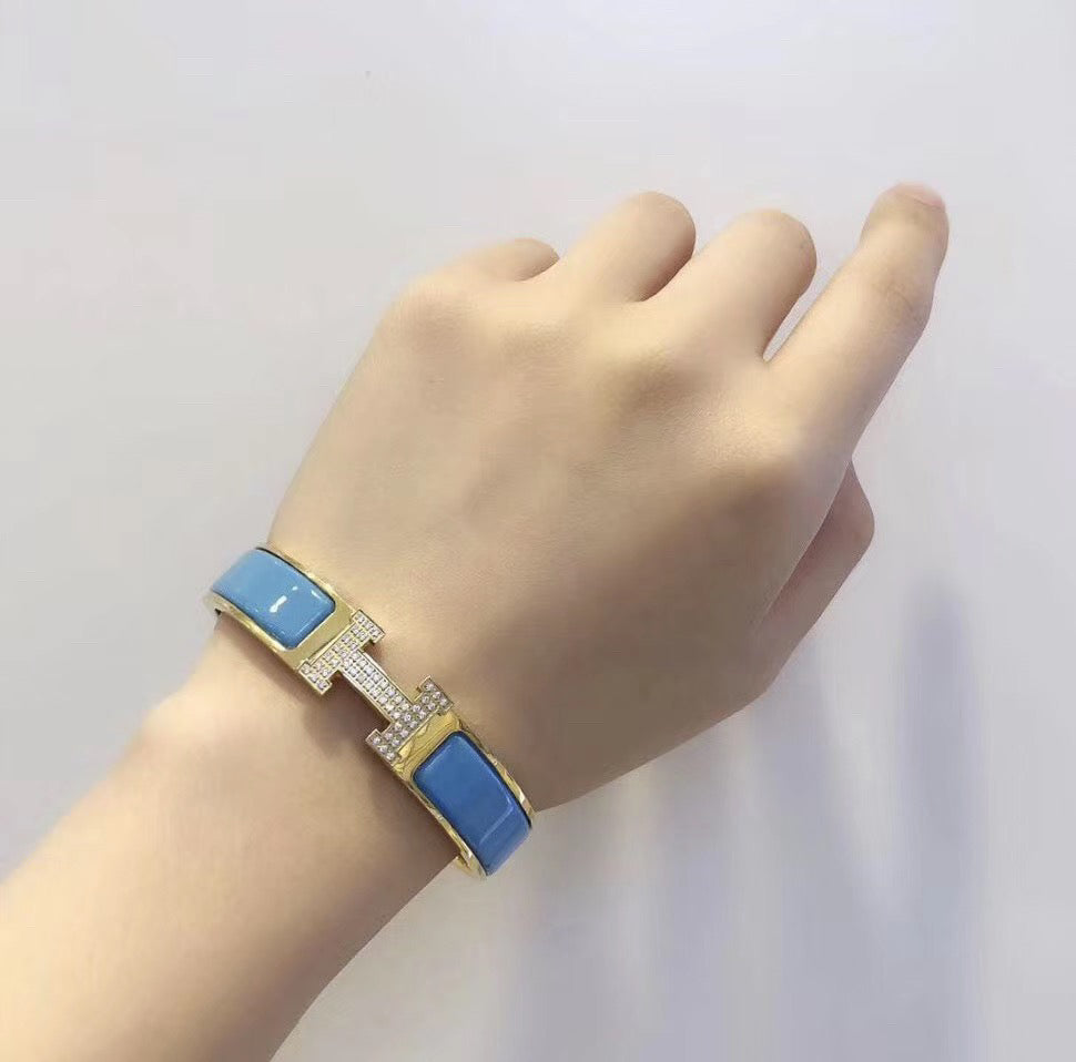 [Select]H CLOUD BLUE BRACELET GOLD DIAMOND