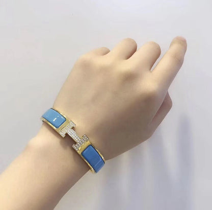 [Select]H CLOUD BLUE BRACELET GOLD DIAMOND