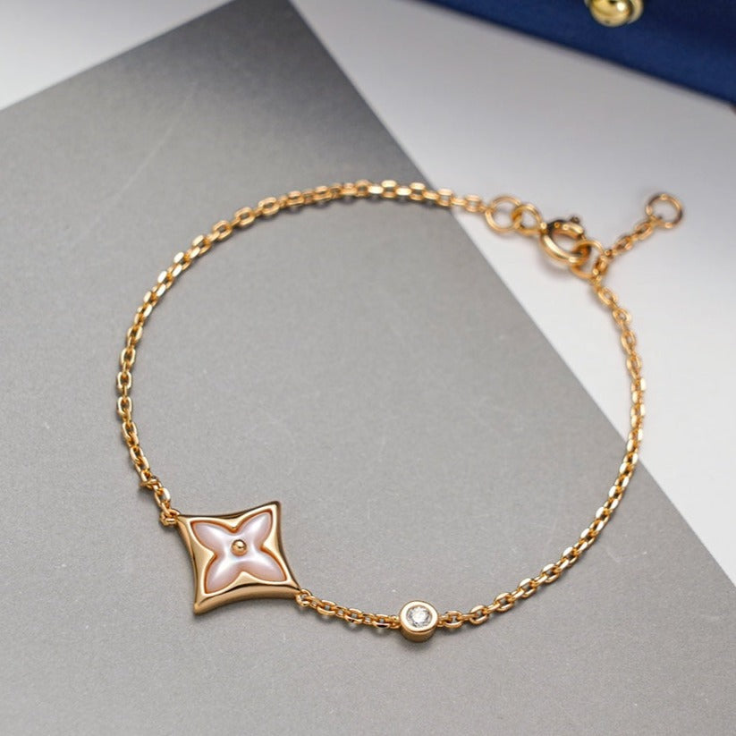 [Select]STAR 1 DIAMOND PINK GOLD BRACELET