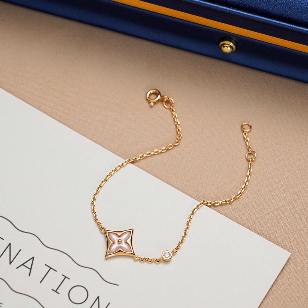 [Select]STAR 1 DIAMOND PINK GOLD BRACELET