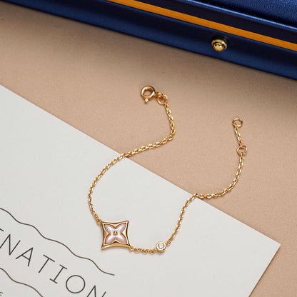 [Select]STAR 1 DIAMOND PINK GOLD BRACELET