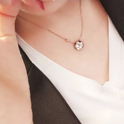 [Select]SUN MOP GOLD 1 DIAMOND NECKLACE