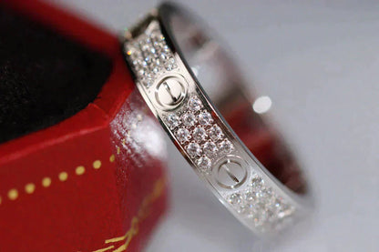 [Select]LOVE RING 3.6MM DIAMOND PAVED