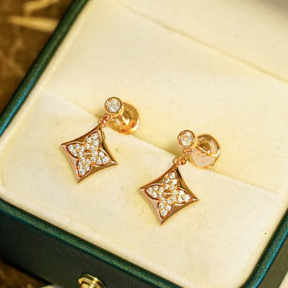 [Select]STAR DIAMONDS EARRINGS GOLD
