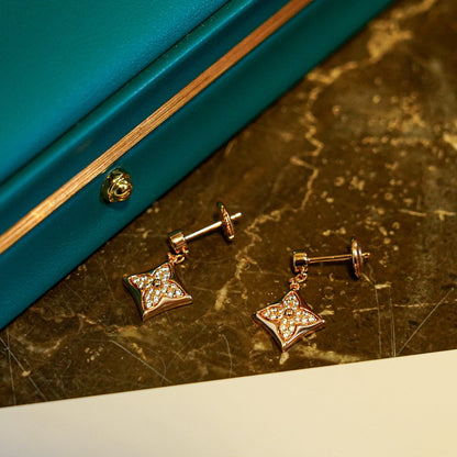 [Select]STAR DIAMONDS EARRINGS GOLD