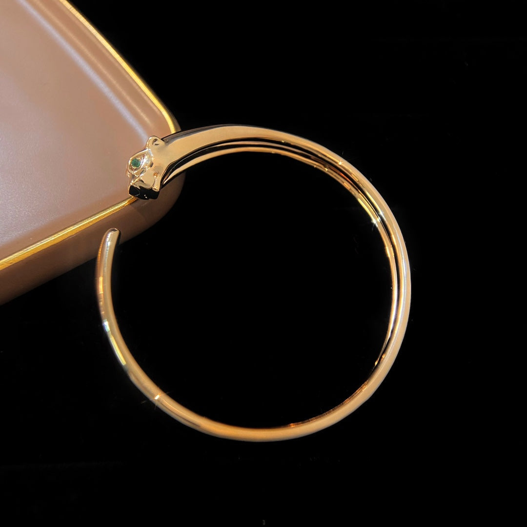 [Select]PANTHERE GOLD OPEN BRACELET