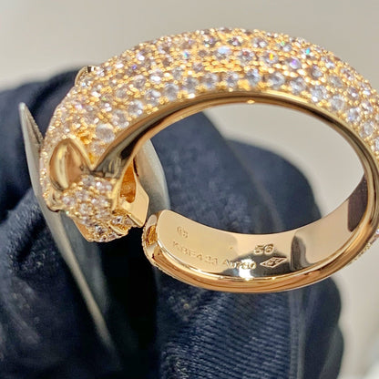 [Select]PANTHERE PINK GOLD DIAMOND RING