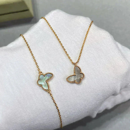 [Select]BUTTERFLY DARK MOP BUTTERFLY BRACELET