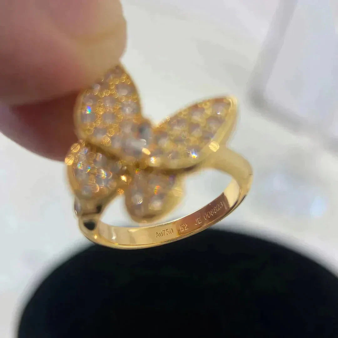 [Select]BUTTERFLY DIAMOND RING