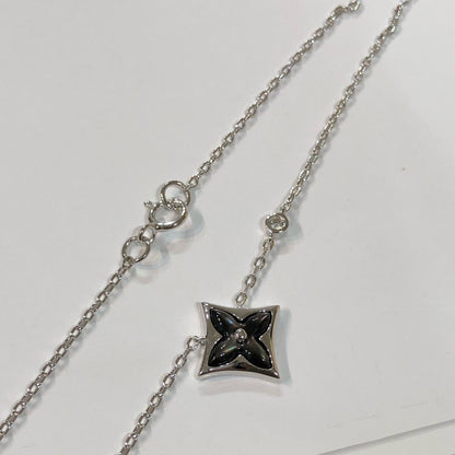[Select]STAR BLACK MOP NECKLACE