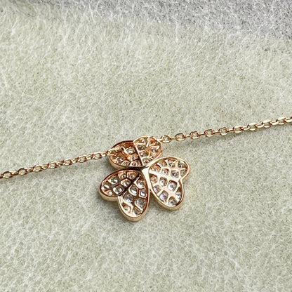 [Select]FLOWER DIAMOND NECKLACE