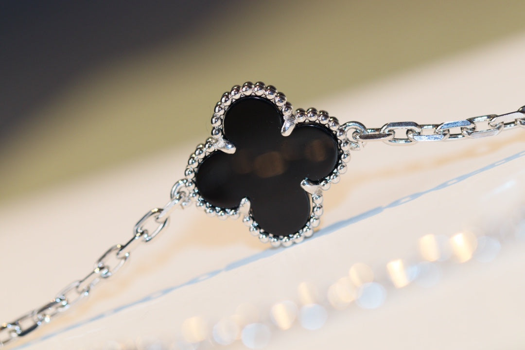 [Select]CLOVER 20 MOTIFS ONYX DIAMOND SILVER