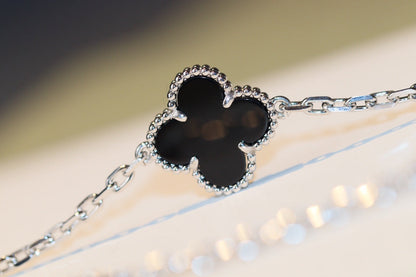[Select]CLOVER 20 MOTIFS ONYX DIAMOND SILVER