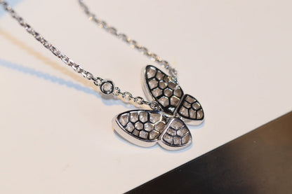 [Select]BUTTERFLY DIAMOND NECKLACE