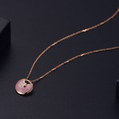 [Select]AMULETTE Select GOLD PINK MOP NECKLACE