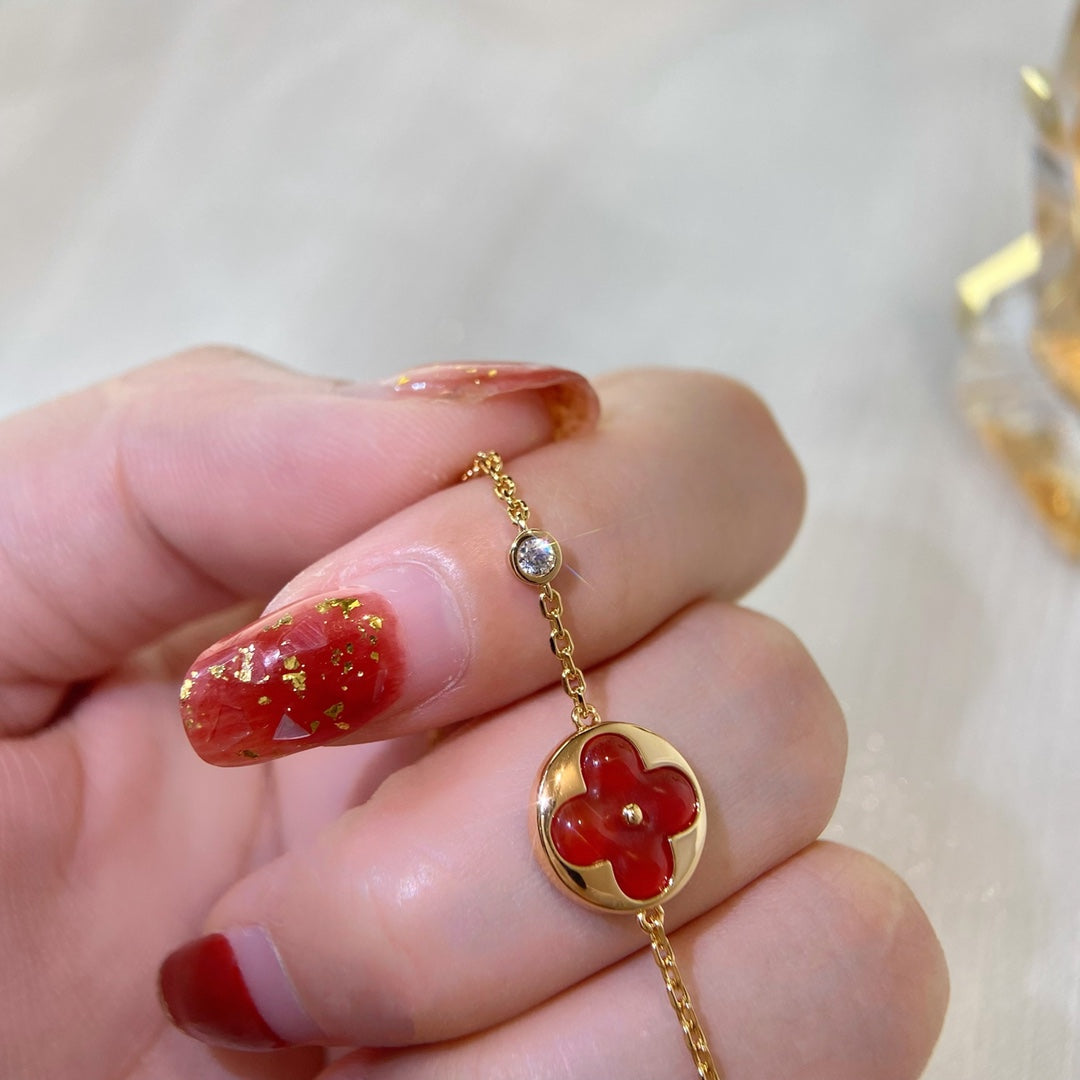 [Select]SUN PEDANT CARNELIAN BRACELET