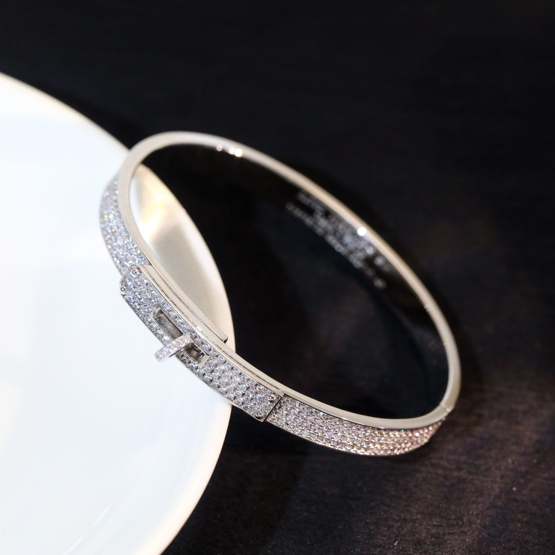 [Select]KELLY BRACELET DIAMOND PAVED