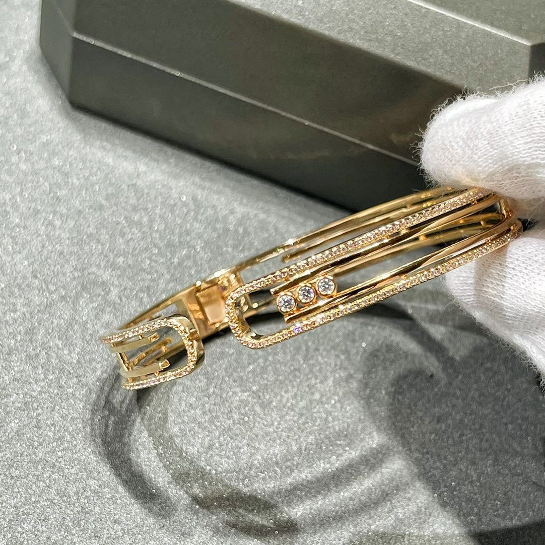 [Select]MOVE 10TH PAVED DIAMOND BRACELET