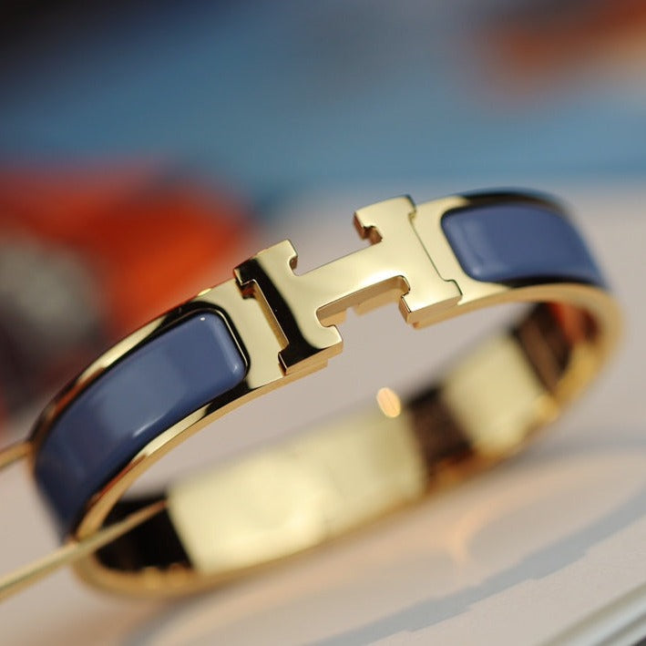 [Select]H BRACELET 12MM BLUE GRAY