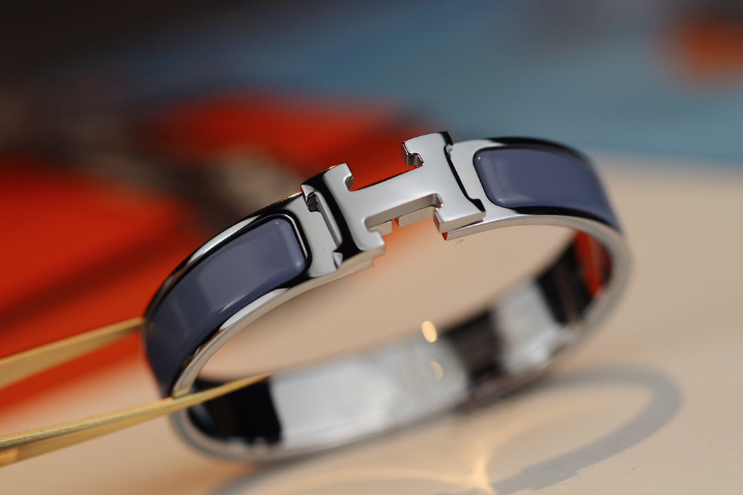 [Select]H BRACELET 12MM BLUE GRAY