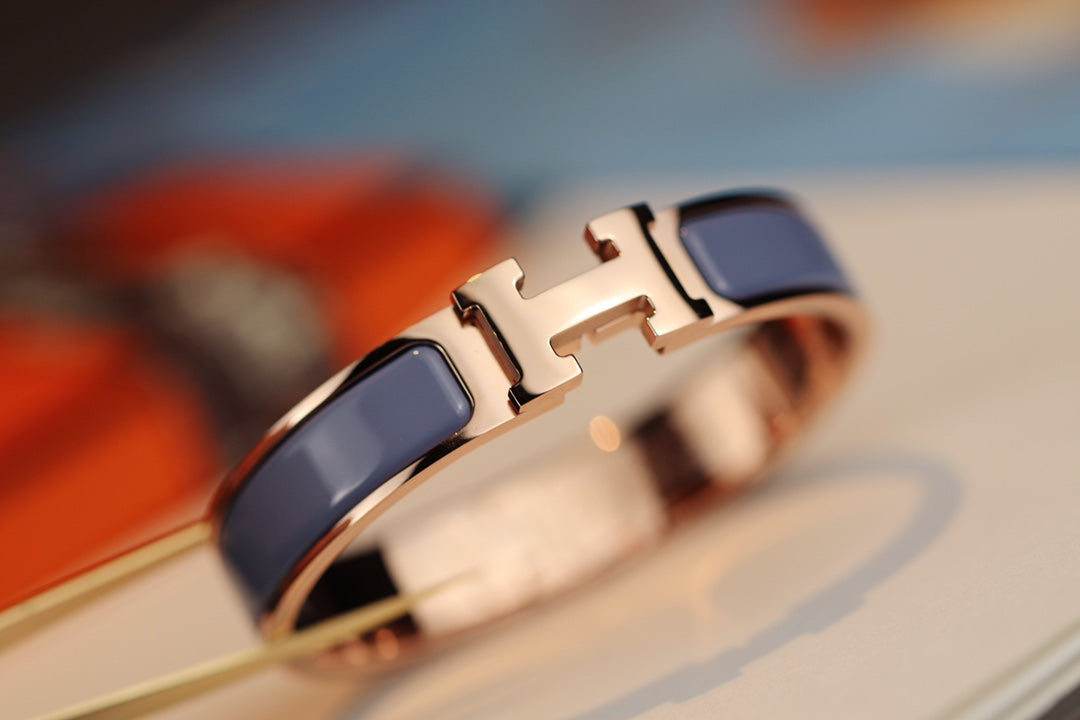 [Select]H BRACELET 12MM BLUE GRAY