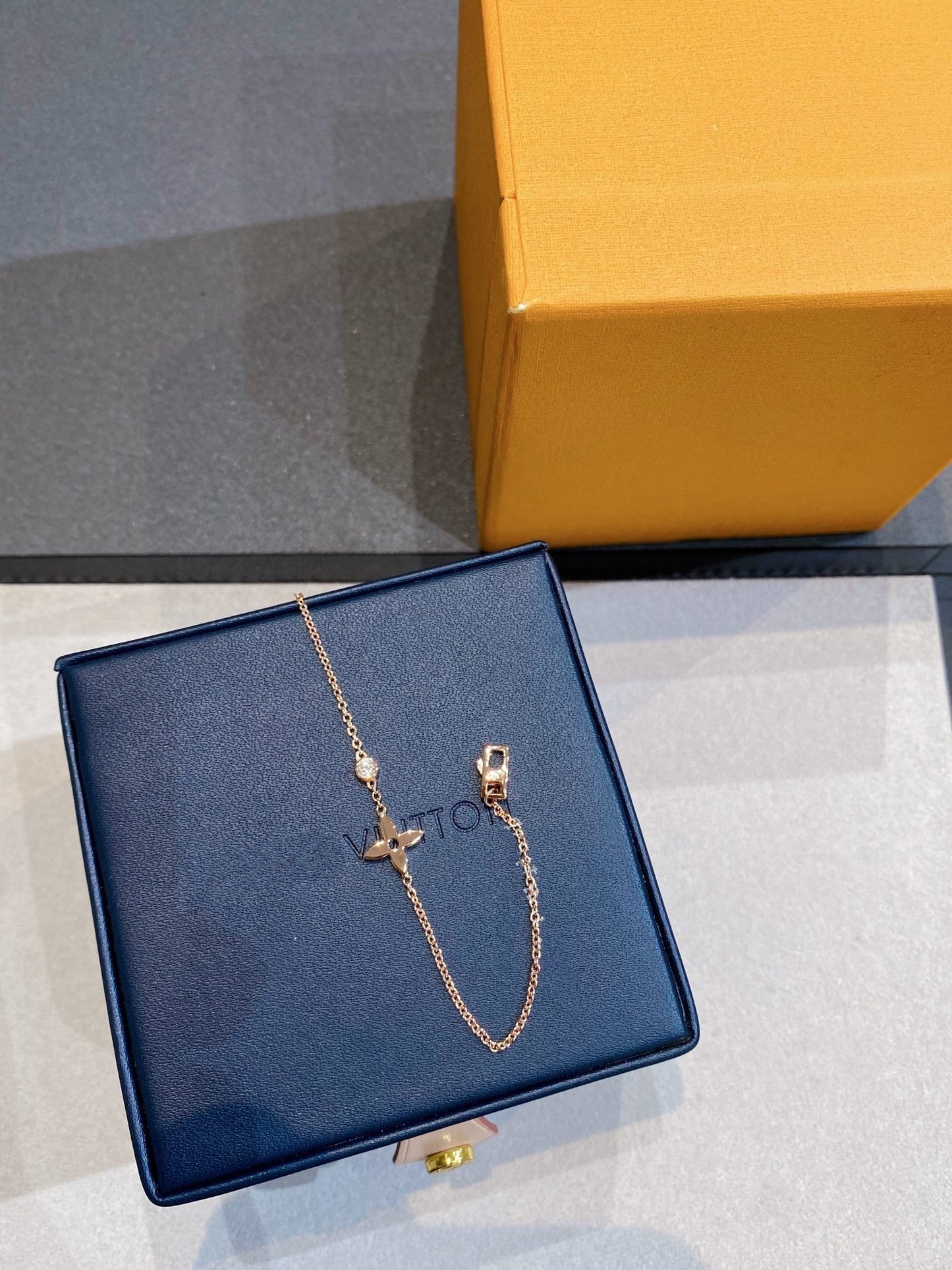 [Select]STAR DIAMOND PINK GOLD BRACELET