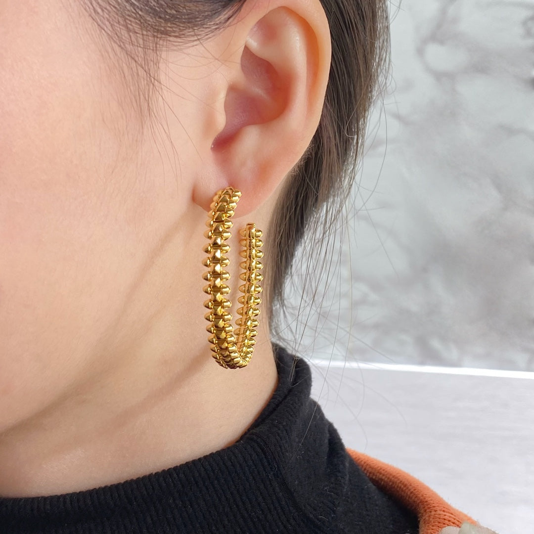 [Select]CLASH HOOP EARRINGS