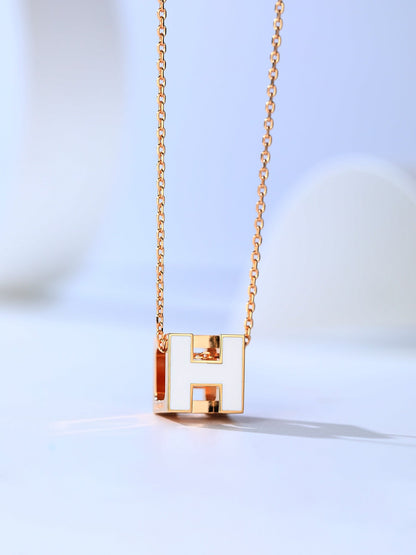 [Select]H CAGE PINK GOLD NECKLACE