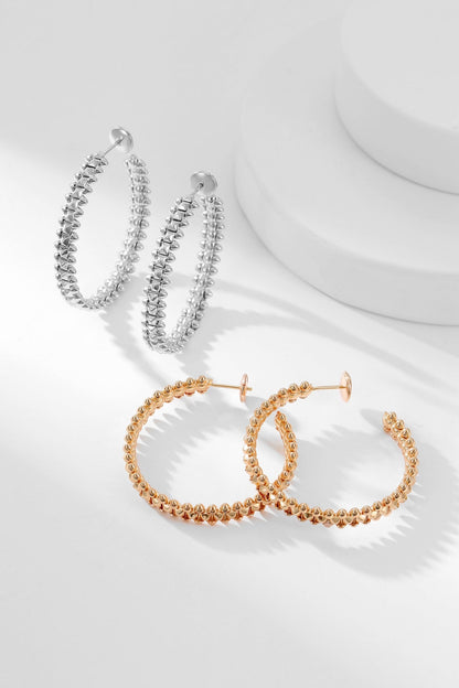 [Select]CLASH HOOP EARRINGS