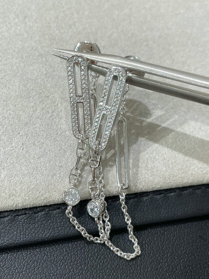 [Select]CHAINE CHAOS DIAMOND DROP EARRINGS