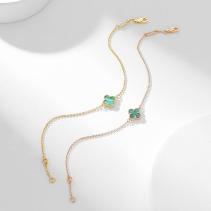 [Select]CLOVER BRACELET MALACHITE 1 MOTIF