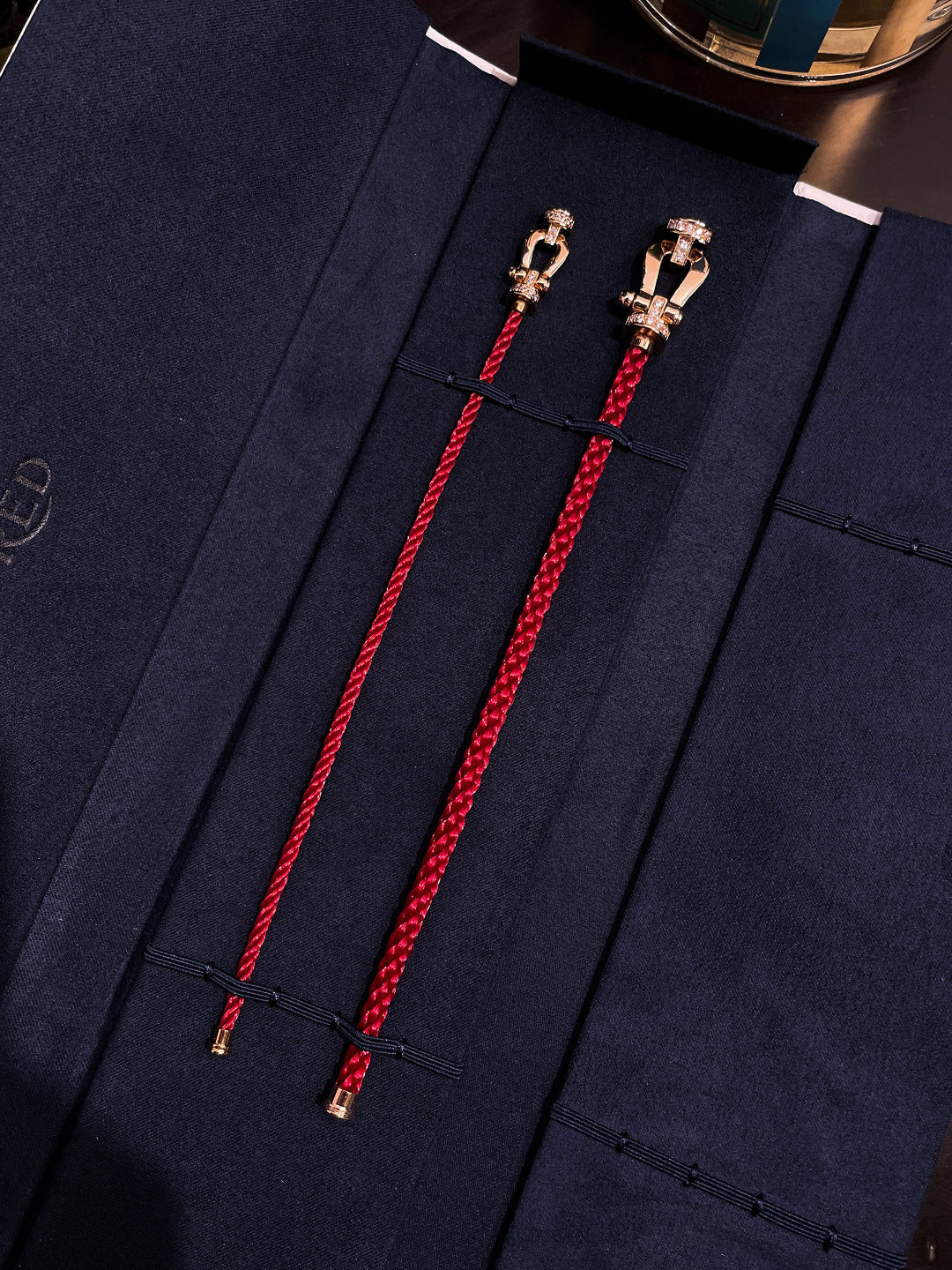 [Select]FORCE 10 HALF DIAMOND PINK GOLD RED CORDERI LARGE AND MEDIUM MODEL