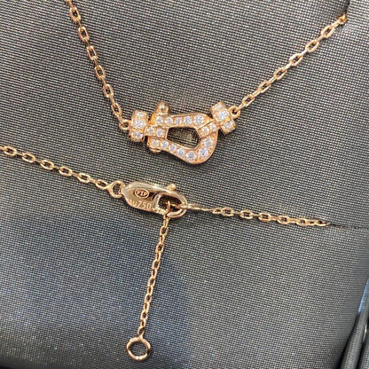 [Select]FORCE 10 DIAMOND PINK GOLD NECKLACE MINI MODEL