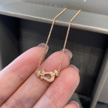 [Select]FORCE 10 DIAMOND PINK GOLD NECKLACE MINI MODEL
