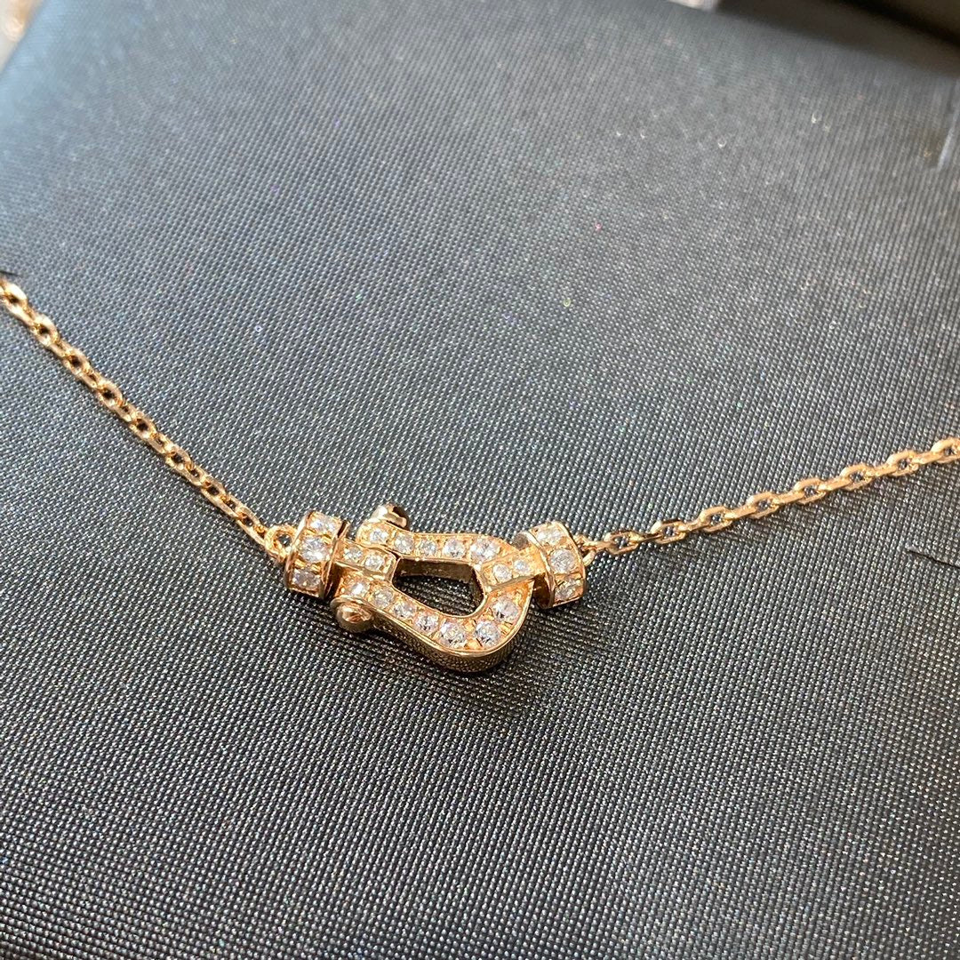 [Select]FORCE 10 DIAMOND PINK GOLD NECKLACE MINI MODEL