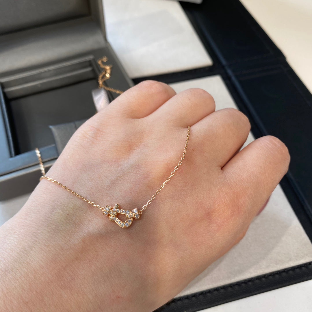 [Select]FORCE 10 DIAMOND PINK GOLD NECKLACE MINI MODEL