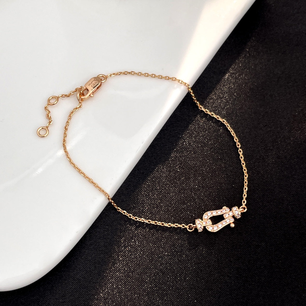 [Select]FORCE 10 FULL DIAMOND BUCKLE CHAIN LINK MINI MODEL