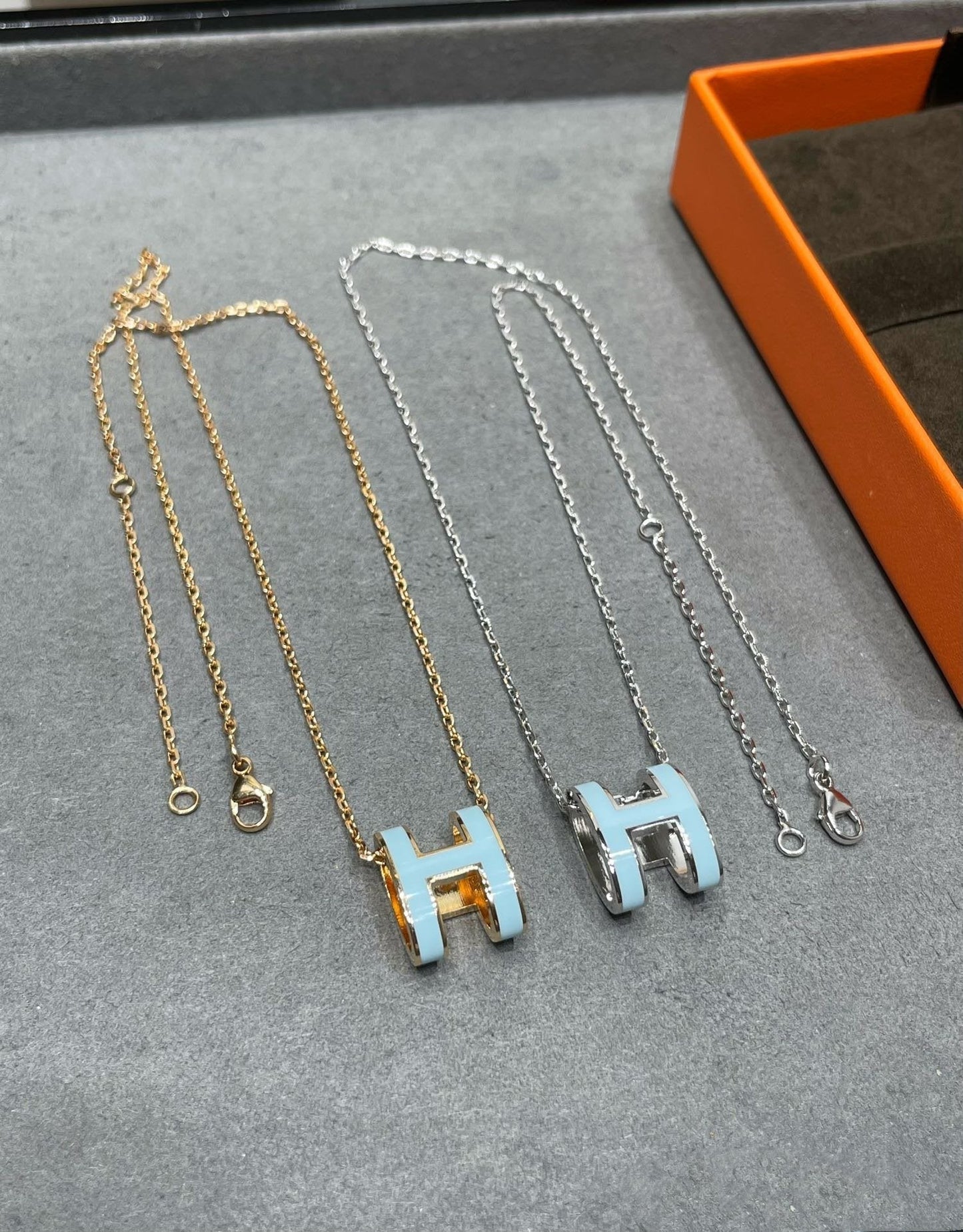 [Select]POP H SKY BLUE NECKLACE