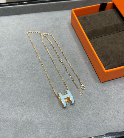 [Select]POP H SKY BLUE NECKLACE