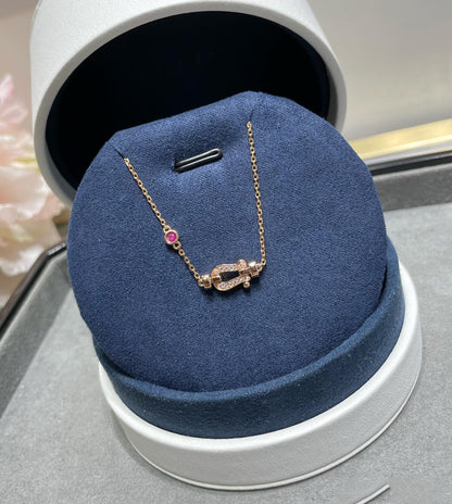 [Select]FORCE 10 DIAMOND CHAIN LINK PINK GOLD BRACELET