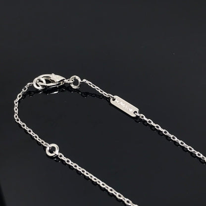 [Select]CLOVER PIETERSITE SILVER LONG NECKLACE