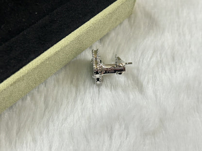 [Select]CLOVER PIETERSITE MEDIUM STUD EARRINGS